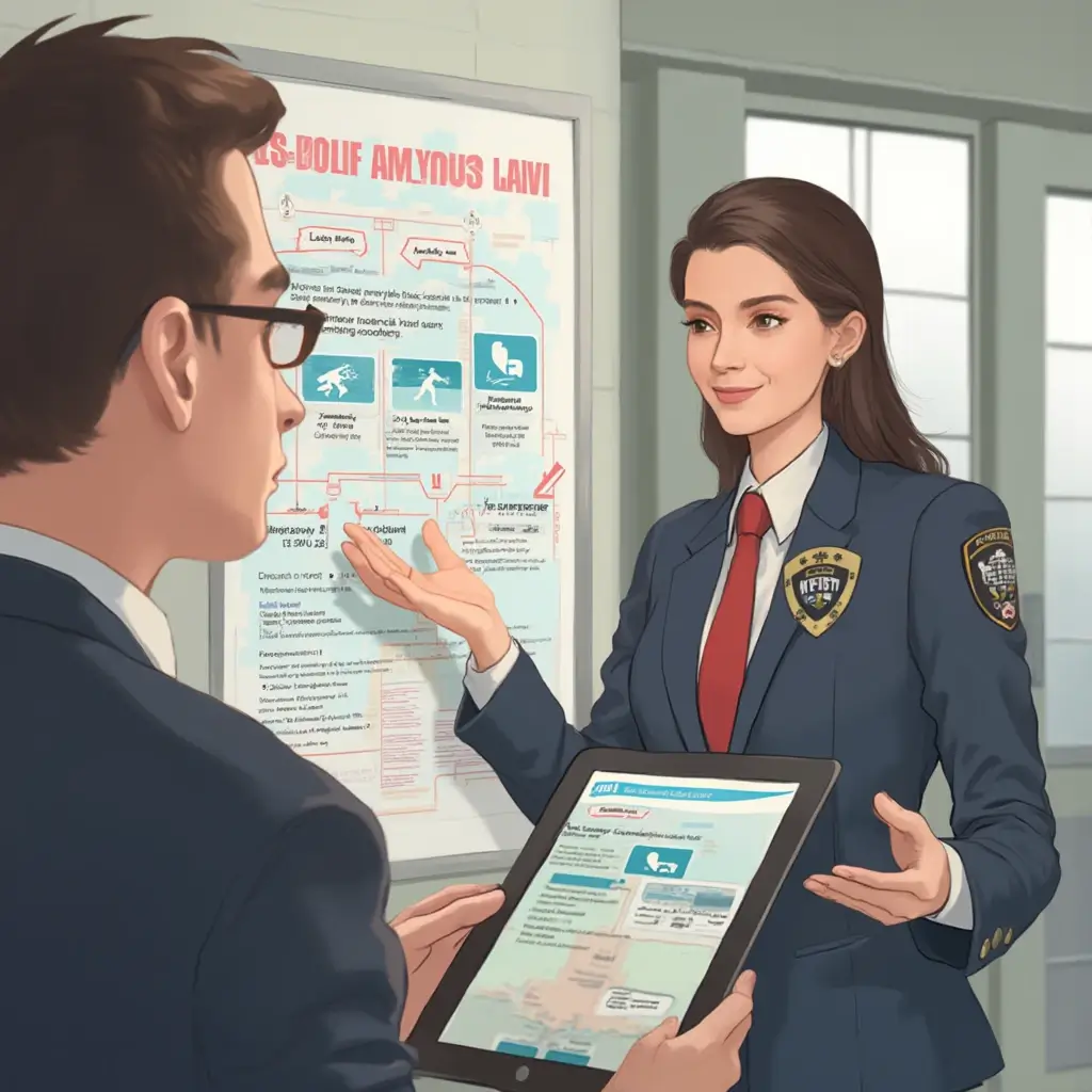 Inform visitors about emergencies and how they will be dealt with in such situations.